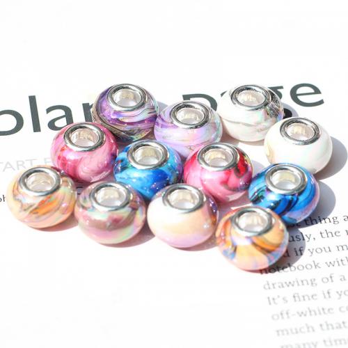 Plastic Beads, ABS Plastic, DIY, more colors for choice, 14x9mm, Sold By PC