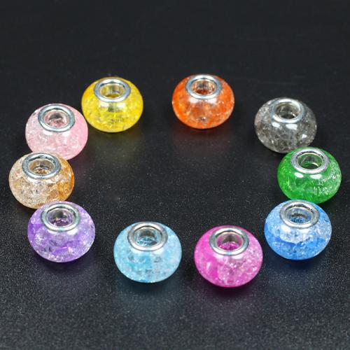 Perles acrylique de pandore , DIY, plus de couleurs à choisir, 14x9mm, Vendu par PC