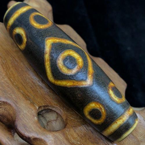 Natural Tibetan Agate Dzi Beads, DIY & different designs for choice, Sold By PC