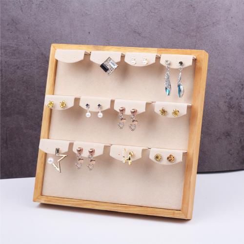 Wood Earring Display durable Sold By PC