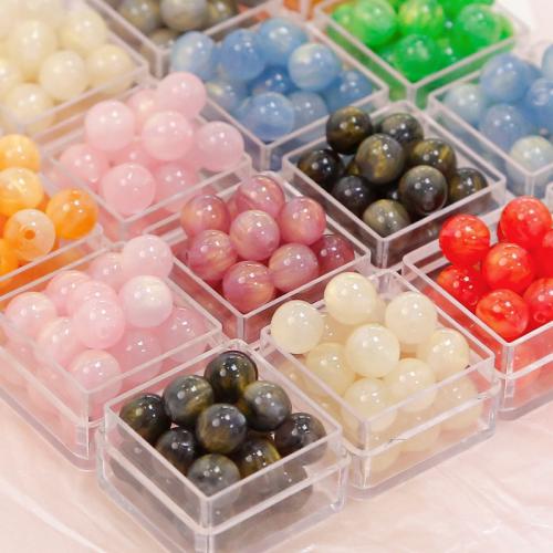 Acrylic Jewelry Beads, Round, DIY & different size for choice, more colors for choice, 20PCs/Bag, Sold By Bag