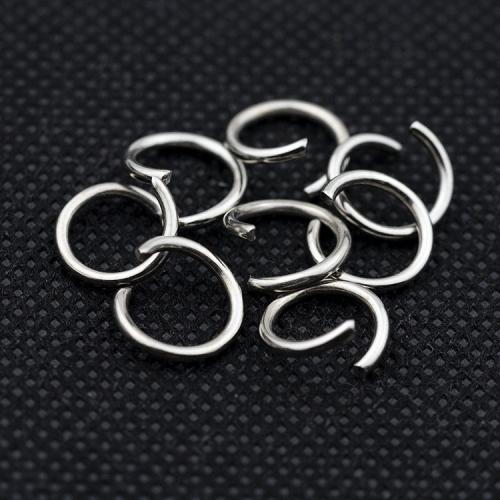 Zinc Alloy Open Jump Ring plated DIY nickel lead & cadmium free Sold By Bag