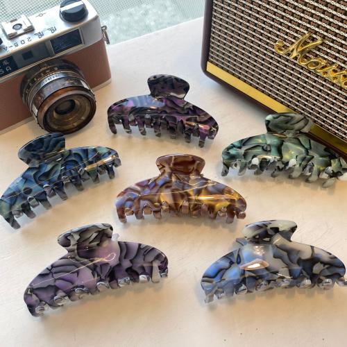 Hair Claw Clips Acetate fashion jewelry 105mm Sold By PC