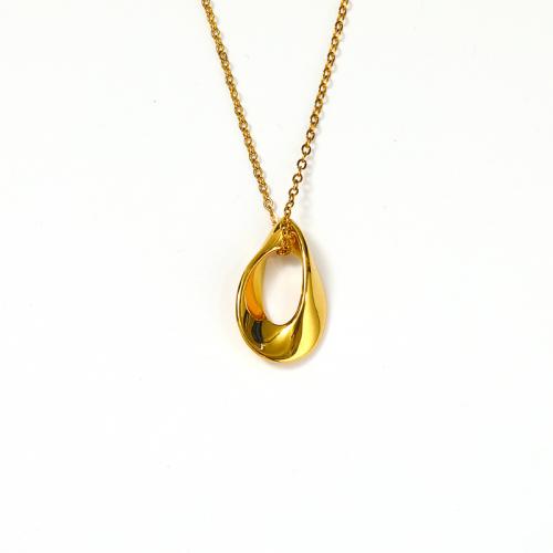 Collar de Acero Titanio, Partículas de acero, con 5CM extender cadena, para mujer, dorado, longitud:aproximado 45 cm, Vendido por UD