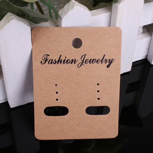 Jewelry Card Kraft multifunctional Sold By PC