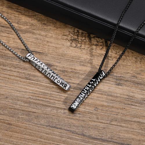 Stainless Steel Jewelry Necklace 304 Stainless Steel Vacuum Ion Plating fashion jewelry & for man Length Approx 23.6 Inch Sold By PC