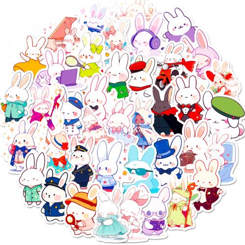 Sticker Paper, PVC Plastic, with Adhesive Sticker, waterproof, more colors for choice, 50PCs/Bag, Sold By Bag