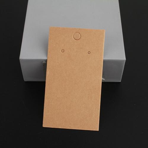 Карточка дисплея, бумага, Устойчивого, 89.70x50x0.14mm, отверстие:Приблизительно 50x90x0.2mm, Приблизительно 200ПК/сумка, продается сумка