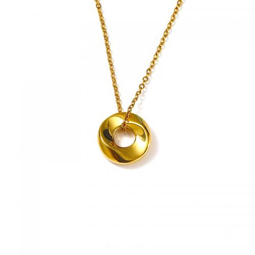 Collar de Acero Titanio, Partículas de acero, con 5CM extender cadena, para mujer, dorado, longitud aproximado 45 cm, Vendido por UD