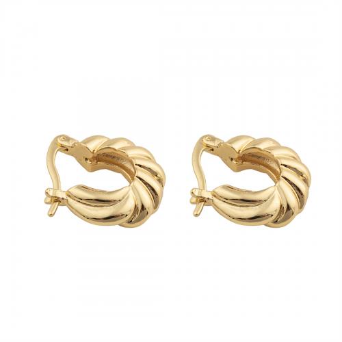 Brass Leverback Earring 14K gold plated fashion jewelry & for woman nickel lead & cadmium free Sold By Pair