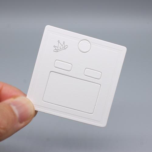 Карточка дисплея, бумага, Сгущает, белый, 55x55mm, продается PC