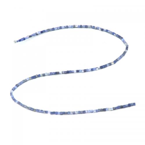 Gemstone Jewelry Beads Natural Stone Cube DIY Approx Sold Per Approx 39 cm Strand