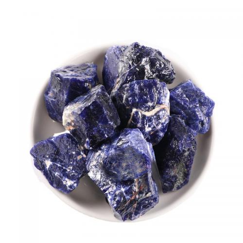 Sodalite Decoration, irregular, different size for choice, 100G/Lot, Sold By Lot
