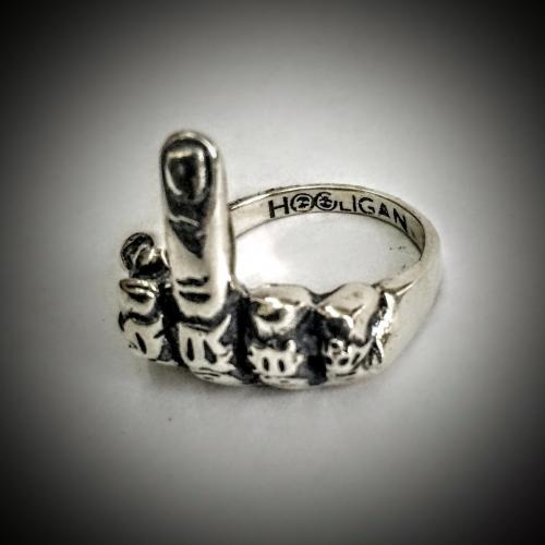 Ring Finger mosiądz, Ręka, Platerowane kolorem starego srebra, Vintage & biżuteria moda & różnej wielkości do wyboru & dla człowieka, bez zawartości niklu, ołowiu i kadmu, sprzedane przez PC