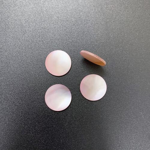 Shell Cabochons, Pink Shell, gepolijst, DIY & verschillende grootte voor keus, Verkocht door PC