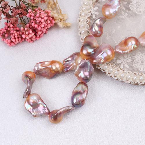 Cultured Baroque Freshwater Pearl Beads DIY aboutuff1a15-30mm Sold Per Approx 37 cm Strand