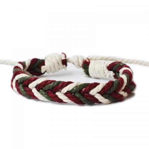 Fashion Create Wax Cord Bracelets fashion jewelry & Unisex Length Approx 25 cm Sold By PC