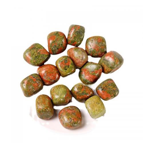 Unakite Decoration, different size for choice, 100G/Lot, Sold By Lot