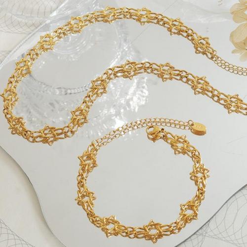 Brass Jewelry Set, gold color plated, fashion jewelry & different styles for choice & for woman, golden, nickel, lead & cadmium free, Sold By PC