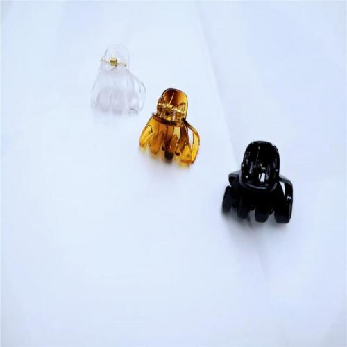 Hair Claw Clips, ABS Plastic, fashion jewelry & for children, more colors for choice, 30x23x21mm, 24PCs/Bag, Sold By Bag