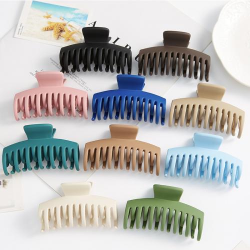 Hair Claw Clips, ABS Plastic, fashion jewelry & for woman, more colors for choice, Sold By PC
