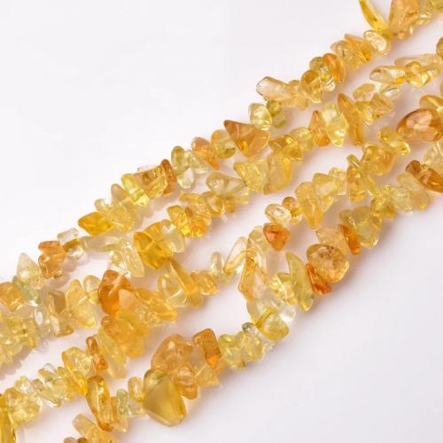 Naturlig krystal perler, Citrin, du kan DIY & forskellig størrelse for valg, Solgt af Strand