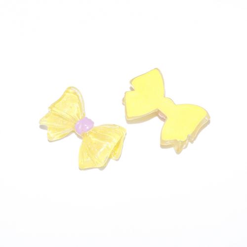 Hair Accessories DIY Findings, Resin, Bowknot, more colors for choice, 30x21x7mm, Approx 100PCs/Bag, Sold By Bag