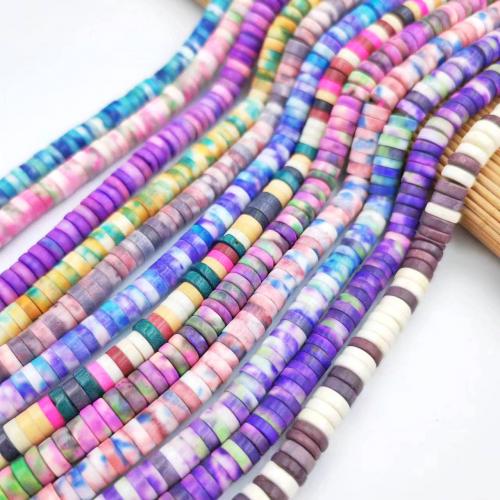 Spacer Beads Jóias, ágata, Coluna, DIY, Mais cores pare escolha, 6x3mm, Aprox 115PCs/Strand, vendido por Strand