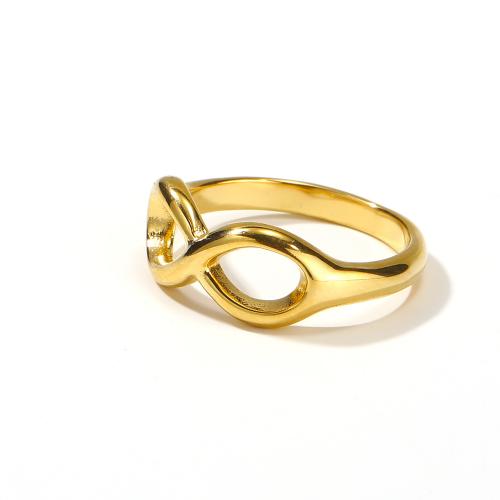 Ring Finger Titantium stali, różne style do wyboru & dla kobiety, złoty, sprzedane przez PC