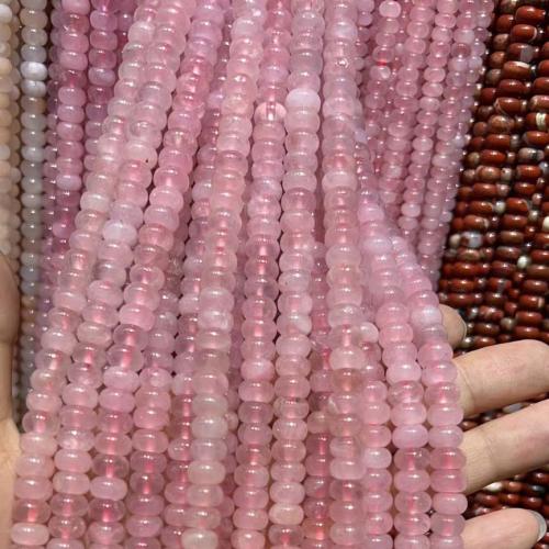 Perles bijoux en pierres gemmes, Pierre naturelle, abaque, poli, DIY & différents matériaux pour le choix & normes différentes pour le choix, plus de couleurs à choisir, Vendu par Environ 38 cm brin