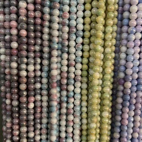 Perles en verre de mode, Des billes de verre, Rond, Placage, DIY, plus de couleurs à choisir, 8mm, Vendu par Environ 38 cm brin