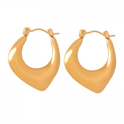 Titan Stahl Ohrring, Titanstahl, Modeschmuck & für Frau, keine, 23x27mm, verkauft von Paar