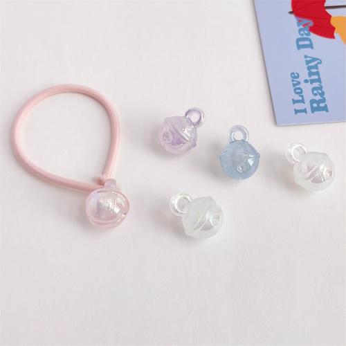 Hair Accessories DIY Findings, Acrylic, UV plating, luminated, more colors for choice, 16mm, Approx 200PCs/Bag, Sold By Bag
