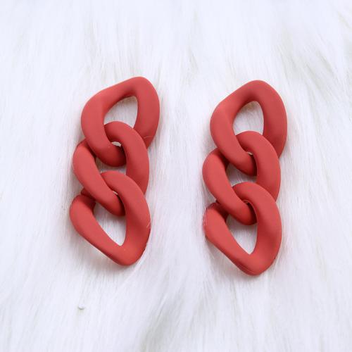 Acrylic Jewelry Earring painted fashion jewelry & for woman Sold By Pair