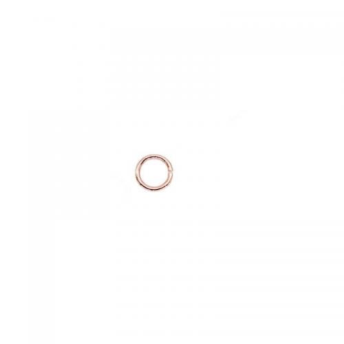 Brass Open Jump Ring plated DIY Sold By PC