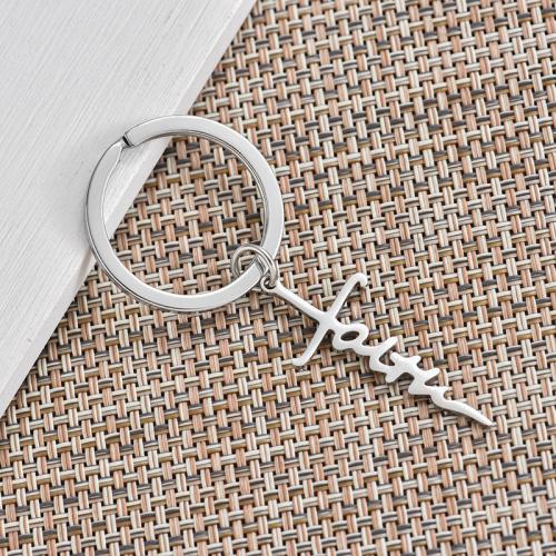 Stainless Steel Key Clasp, 304 Stainless Steel, Unisex, nickel, lead & cadmium free, Sold By PC