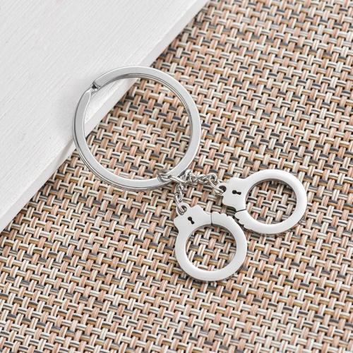 Stainless Steel Key Clasp 304 Stainless Steel Unisex nickel lead & cadmium free Sold By PC
