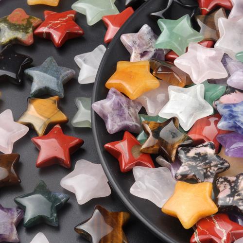 Fashion Decoration, Gemstone, Star, different materials for choice, more colors for choice, 20x20mm, Sold By PC