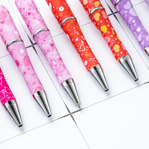 Mode pennor, Plast, olika mönster för val, fler färger för val, 144x8mm, Säljs av PC