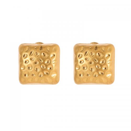 Brass Stud Earring, plated, different size for choice & different styles for choice & for woman, golden, Sold By Pair