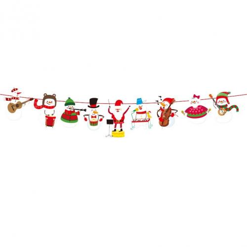 Christmas Decoration Paper Christmas Design multi-colored 3000mm Sold By PC