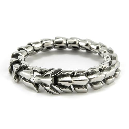 Stainless Steel Jewelry Bracelet 316L Stainless Steel fashion jewelry & for man nickel lead & cadmium free Sold By PC