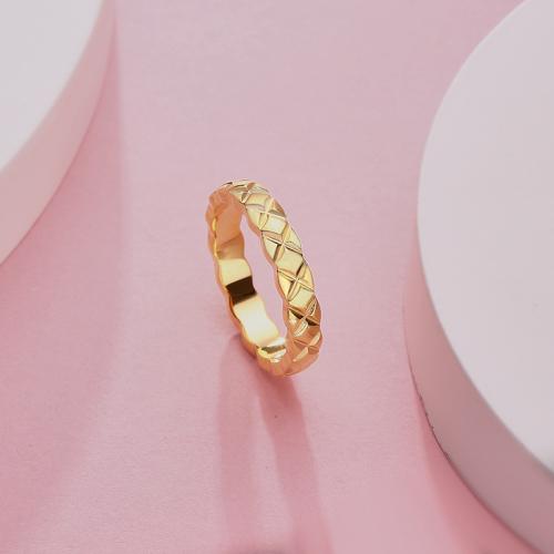 Titanium Čelik Finger Ring, s Kubni cirkonij, modni nakit & različite veličine za izbor & micro utrti kubni cirkonij & za žene, više boja za izbor, nikal, olovo i kadmij besplatno, Prodano By PC