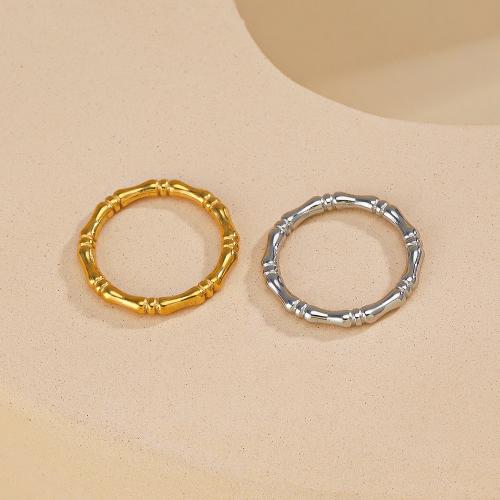 Edelstahl Ringe, 304 Edelstahl, Modeschmuck & für Frau, keine, inner diameter 17mm, verkauft von PC