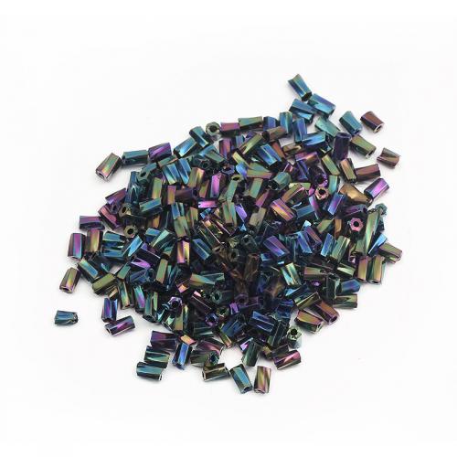 Fashion Glass Beads, DIY, more colors for choice, 2x2mm, Sold By Bag
