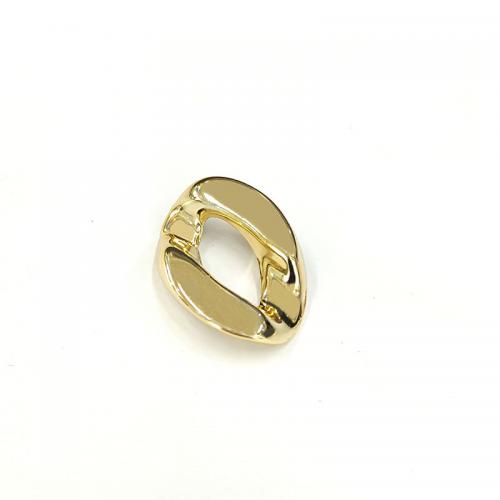 Acrylic Linking Ring DIY gold color plated Approx Sold By Bag