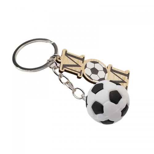 Tibetan Style Key Clasp, with Wood & Acrylic, multifunctional & Unisex, nickel, lead & cadmium free, 87x58mm, Sold By PC