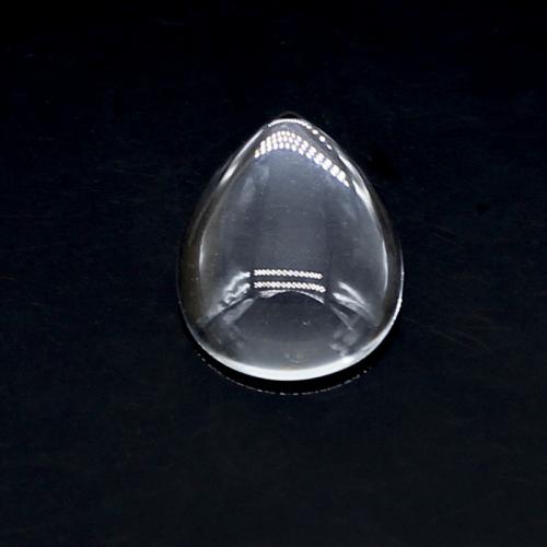 Fridge Magnets Glass Teardrop epoxy gel DIY clear Approx Sold By Bag