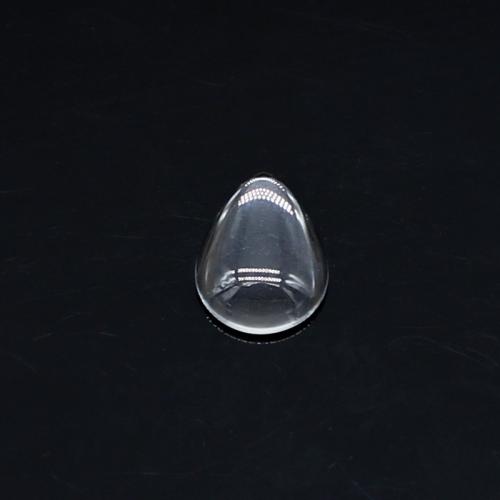 Fridge Magnets, Glass, Teardrop, DIY, clear, 13x18mm, Approx 100PCs/Bag, Sold By Bag