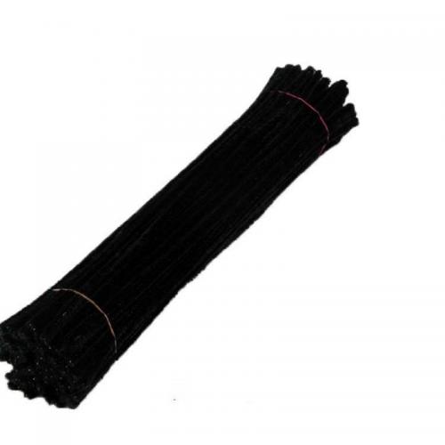 Fidget Sticks, Polyester, med Jern, du kan DIY, flere farver til valg, 6x300mm, 100pc'er/Bag, Solgt af Bag